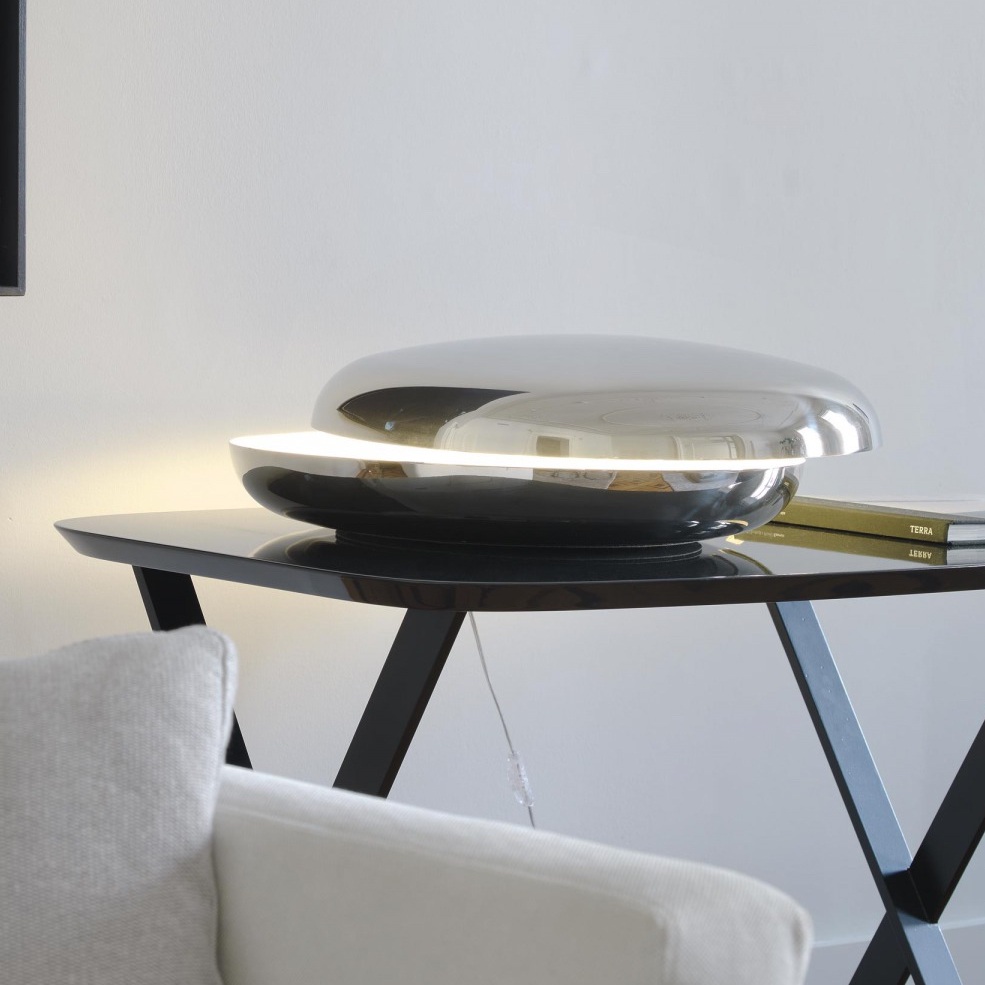 lampe-a-poser-loop-acier-inoxydable-o50cm-fontana-arte-original